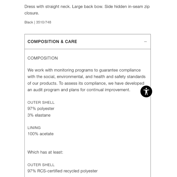 Ultra rare Zara oversized bow dress - Picture 8 of 8